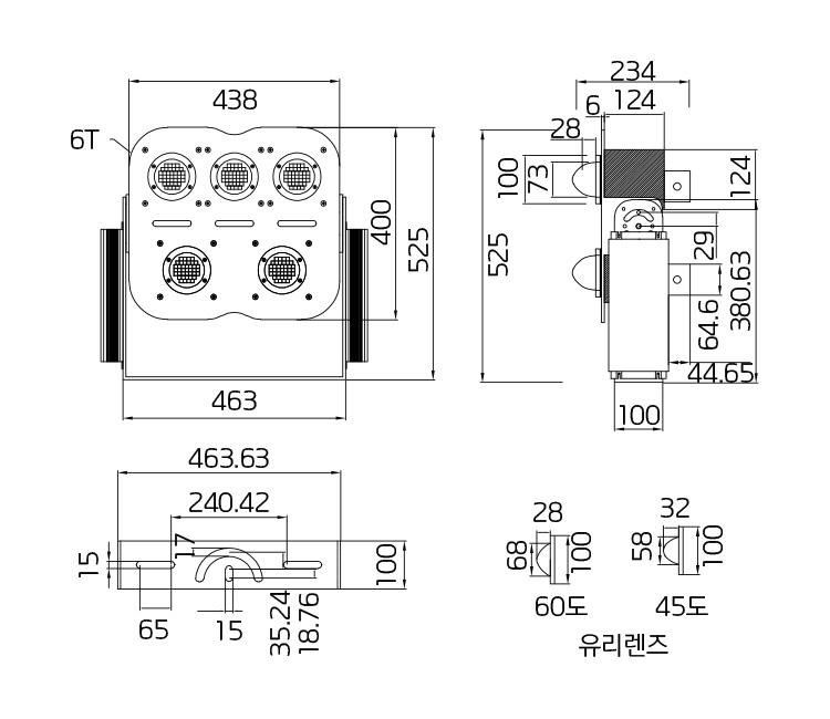 외형 도면(mm)